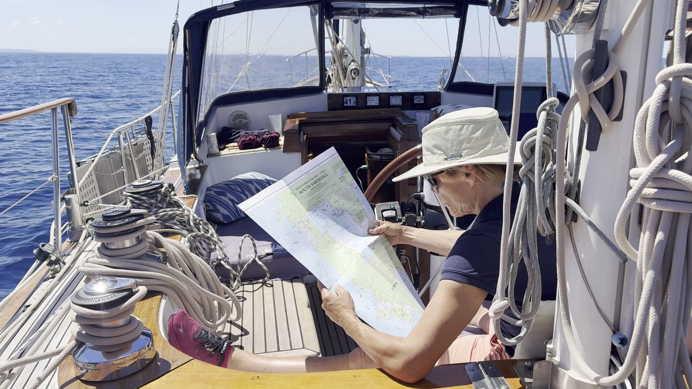 Passage planning aboard Gran Blau